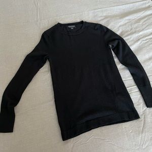 Merino wool crewneck sweater